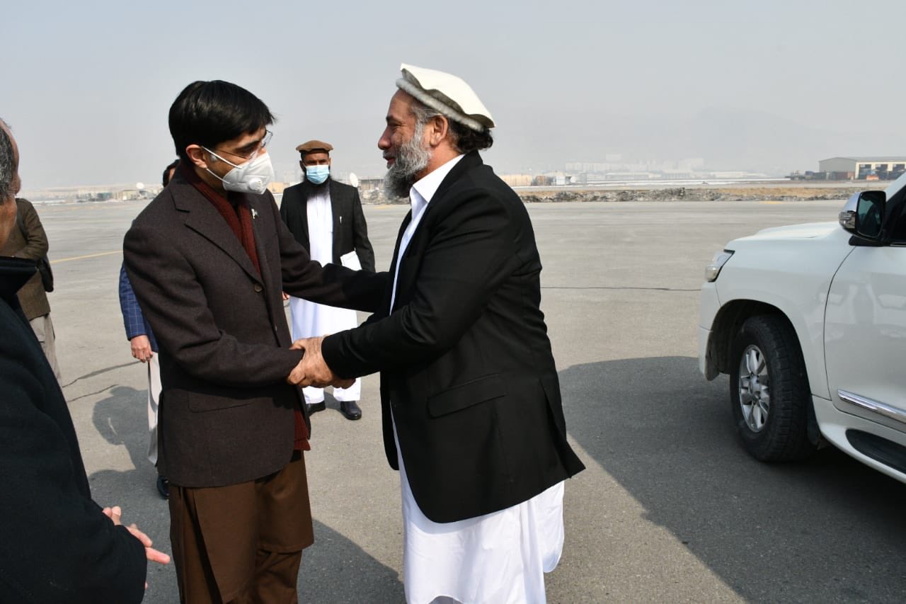 افغان وزیر خارجہ سے مشیر قومی سلامتی معید یوسف کی اہم ملاقات