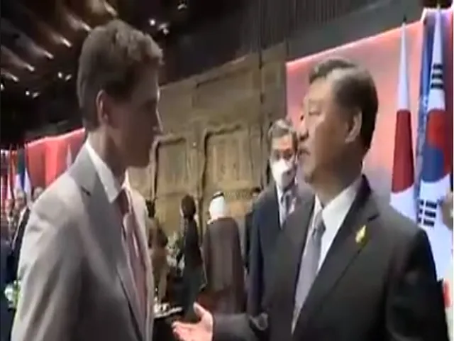 جی-20 اجلاس: چینی صدر نے کینیڈین وزیراعظم کو ڈانٹ پلا دی