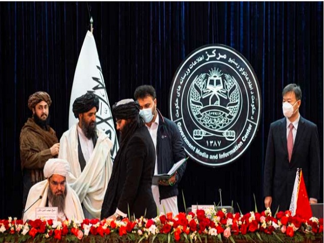 افغانستان میں تیل نکالنے کے لئے طالبان حکومت اور چین کےدرمیان پہلا بین الاقوامی معاہدہ طے