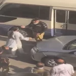 Karachi Traffic Police misbehavied by a women Photo File 640x480