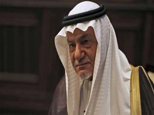 Former Saudi Arab intellegence Chief Turki Faisal Photo Jang News 640x480