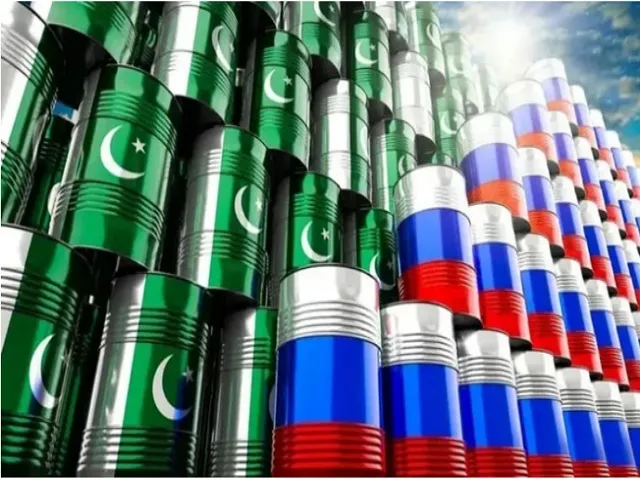 Pakstan and Russia Briant Oil agreement Photo Jang News 640x480