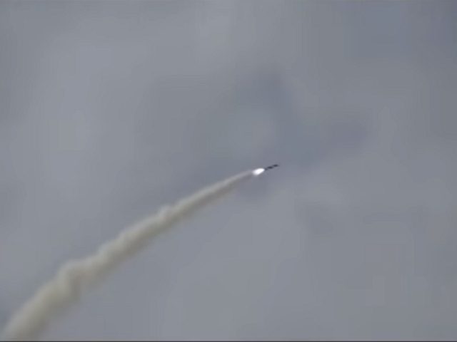 Babur Missile Test in Pakistan 640x480