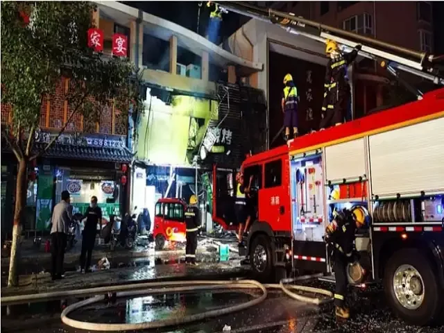 China restaurant blast Photo International Media 640x480
