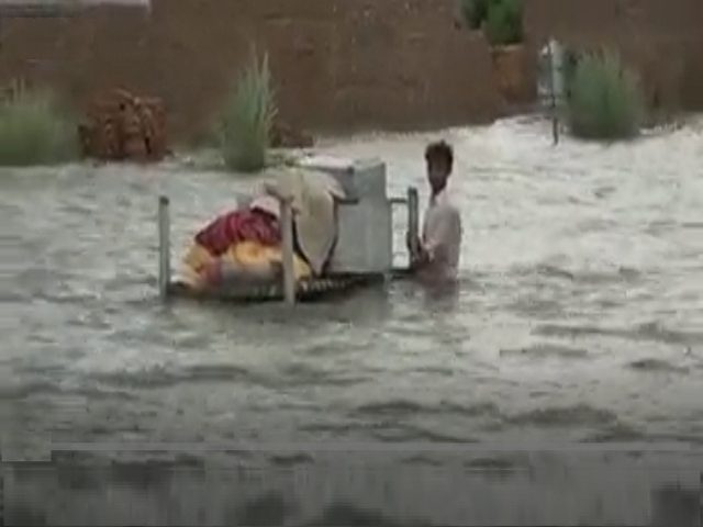 Flood Water in Sindh Photo File 640x480