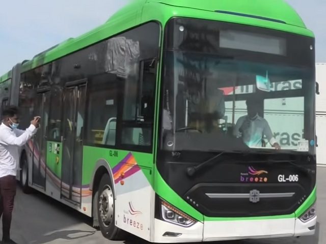 Green Line Bus Project Karachi