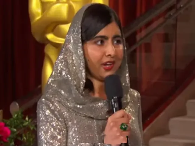 Malala Yousafzai in Askar Award 2023 photo File 640x480