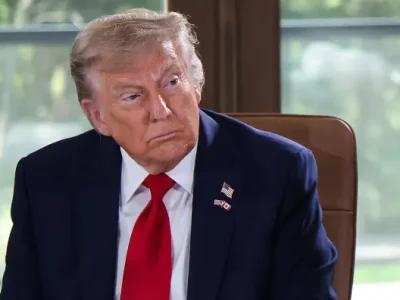 US President Donald Trump Photo Getty Images and BBC Urdu