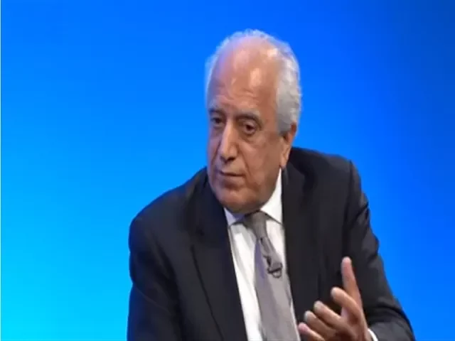 Zalmy khalilzad during an interview Photo File 640x480